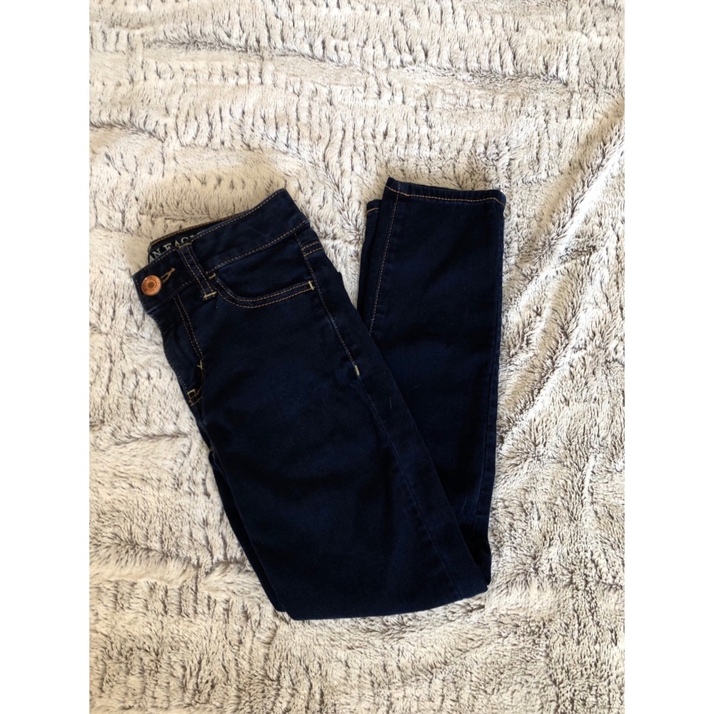 American Eagle Crop Jean Leggings 0